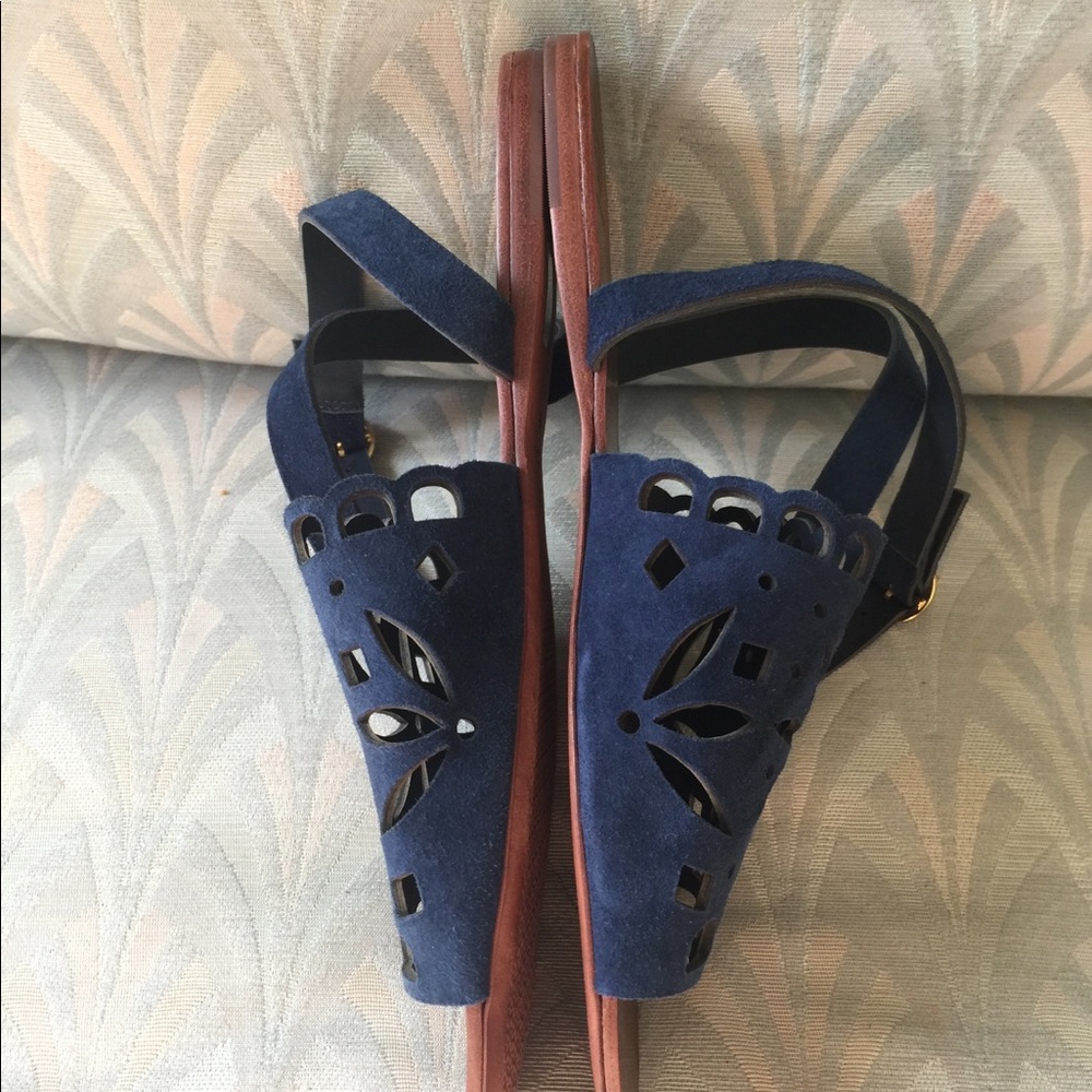 ❤️Tory Burch New May Suede Sandal. Size 9. - Picture 4 of 14